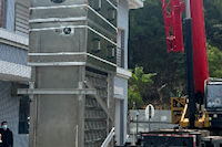 排水公司自主研發(fā)的內(nèi)進流細格柵項目順利通過驗收